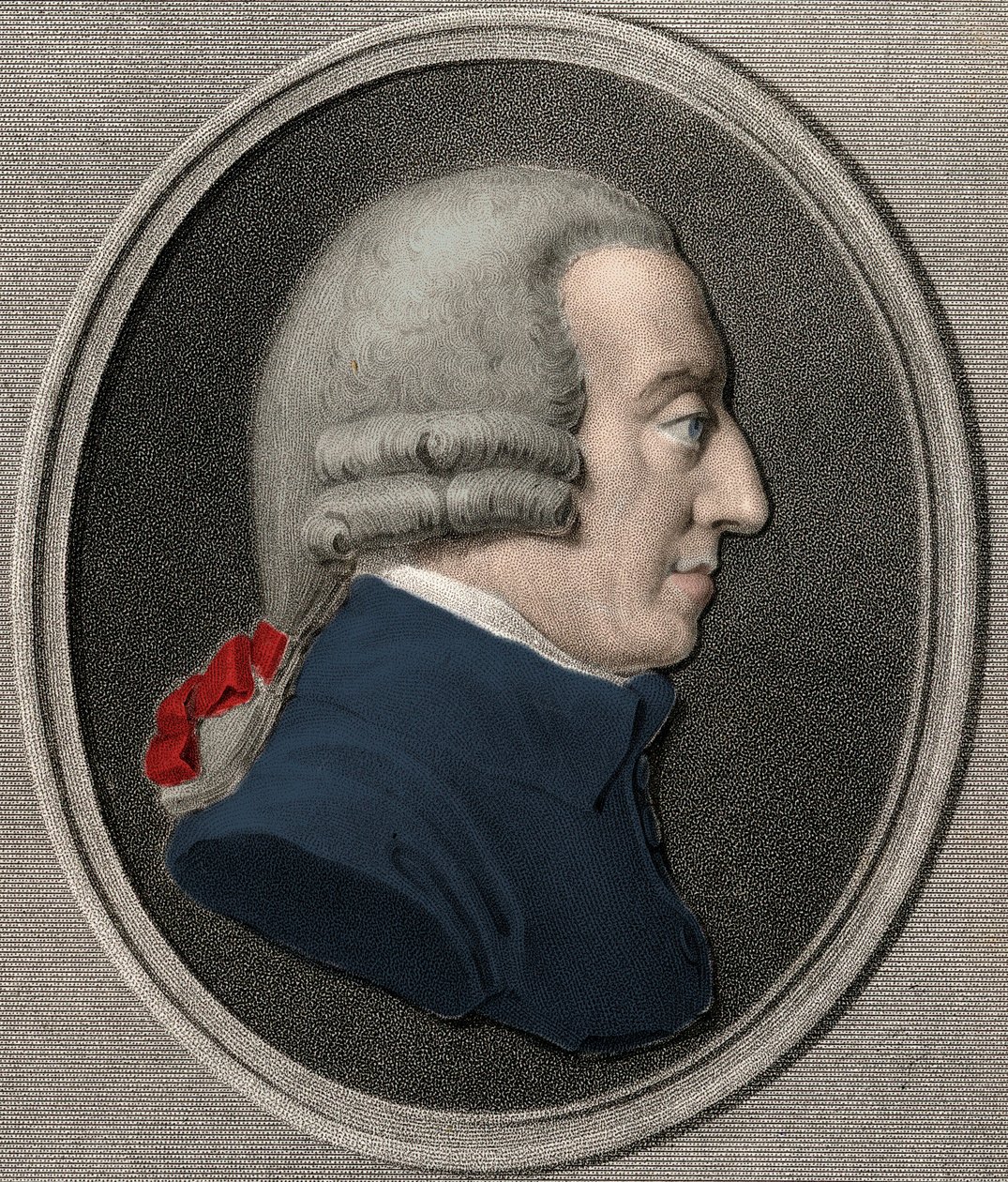 Adam Smith 1723-1790 - gravür - 19. yüzyıl by Unknown artist