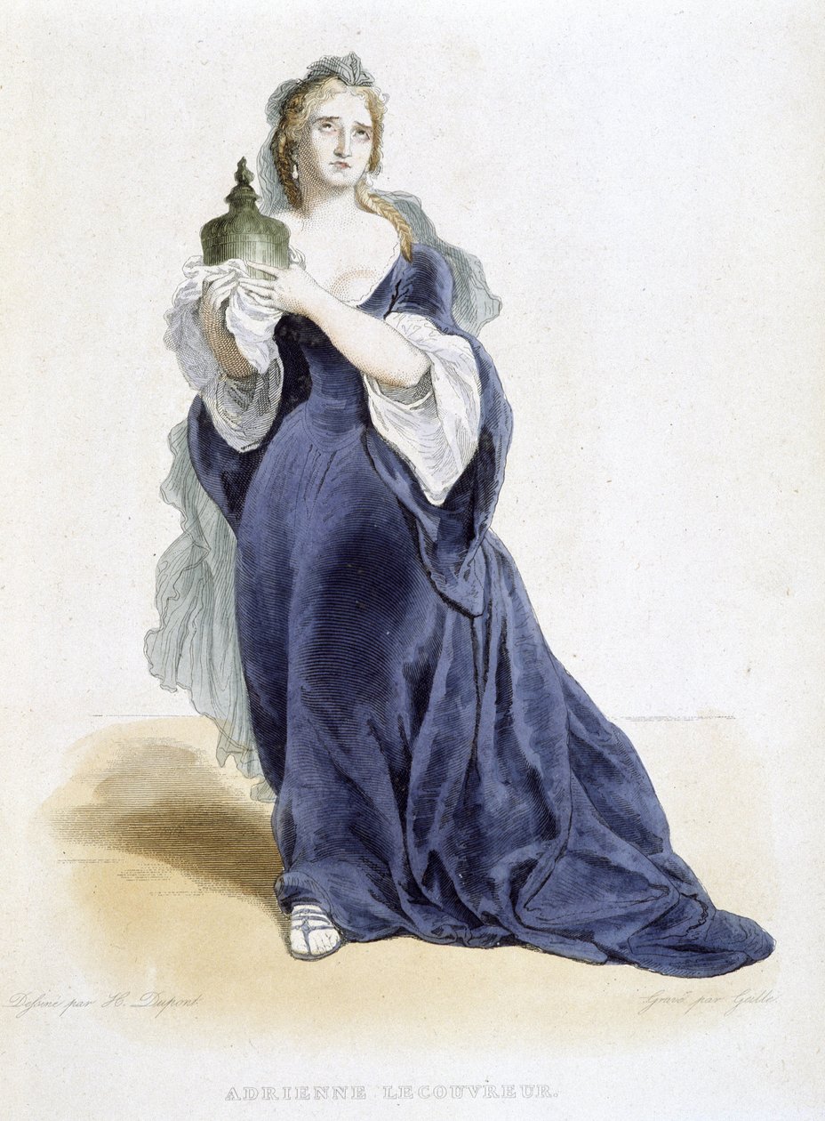 Adrienne Lecouvreur (1692-1730), Fransız aktör. "" Fransız plutarch "" 1844 - 1847