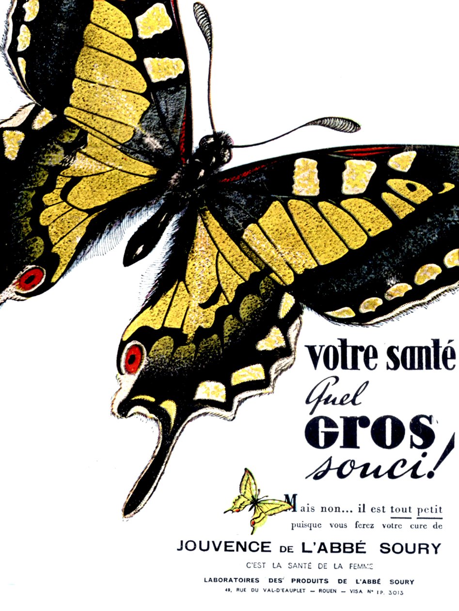 Soury başrahibinin gençleştirici içeceğinin reklamı by Unknown Artist