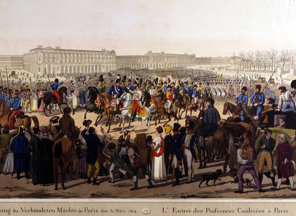 Müttefikler 31 Mart 1814