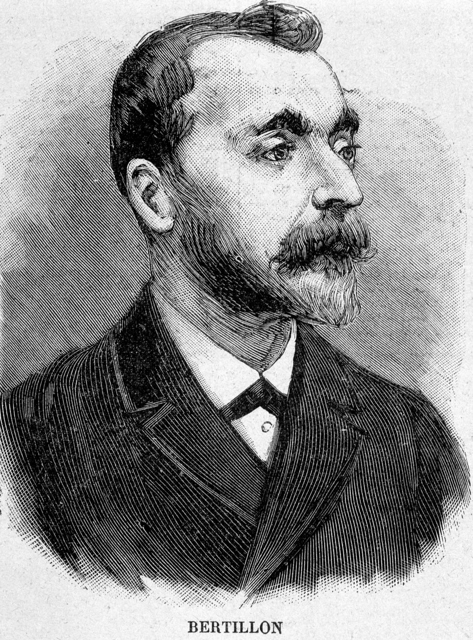 Alphonse Bertillon (1853-1914), Fransız bilim adamı, antropometrinin yaratıcısı. by Unknown artist