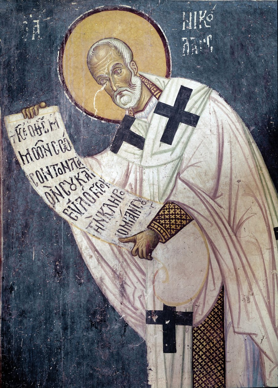 Bir havari (fresk by Unknown artist