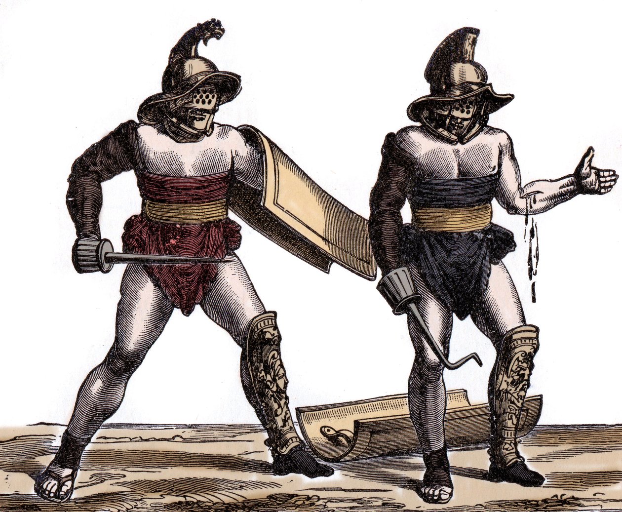 Antik Roma: Roma Gladyatörü - Roma Antik Çağı: gladyatör by Unknown artist