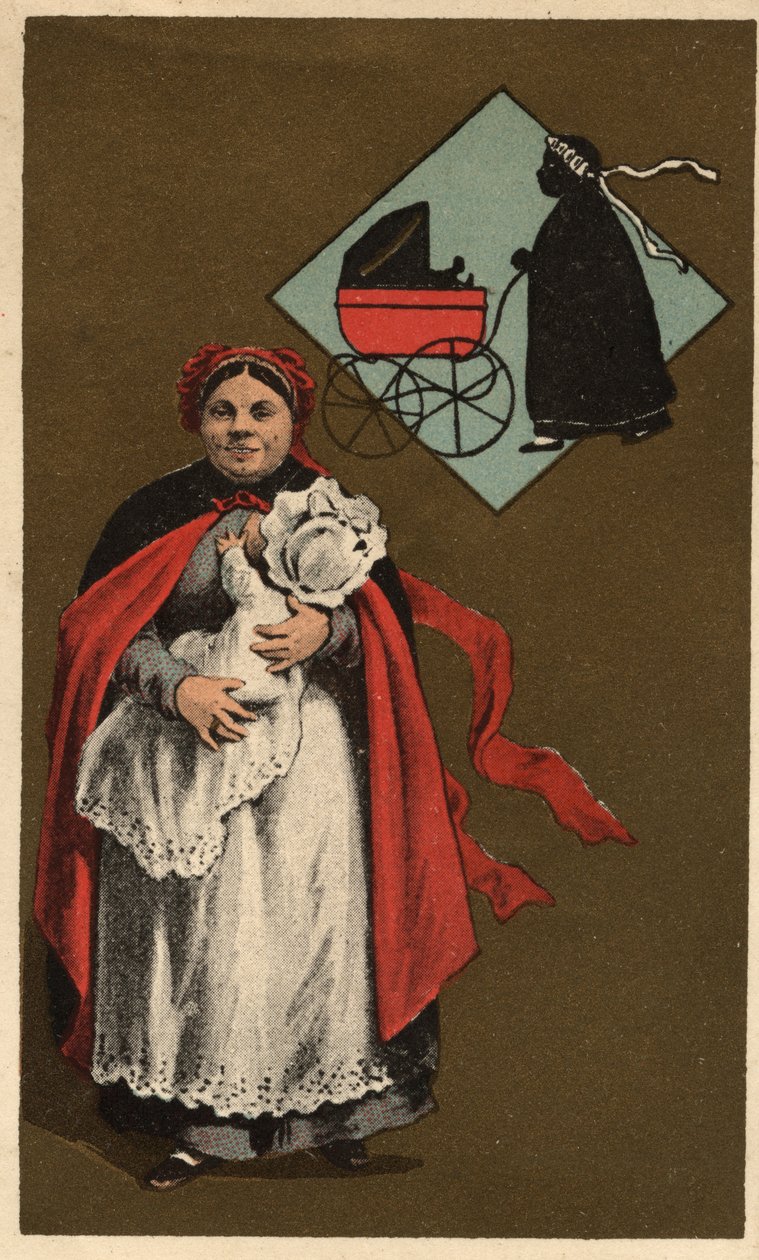 Anonim kromolitografi, 19. yüzyılın sonlarında. by Unknown artist