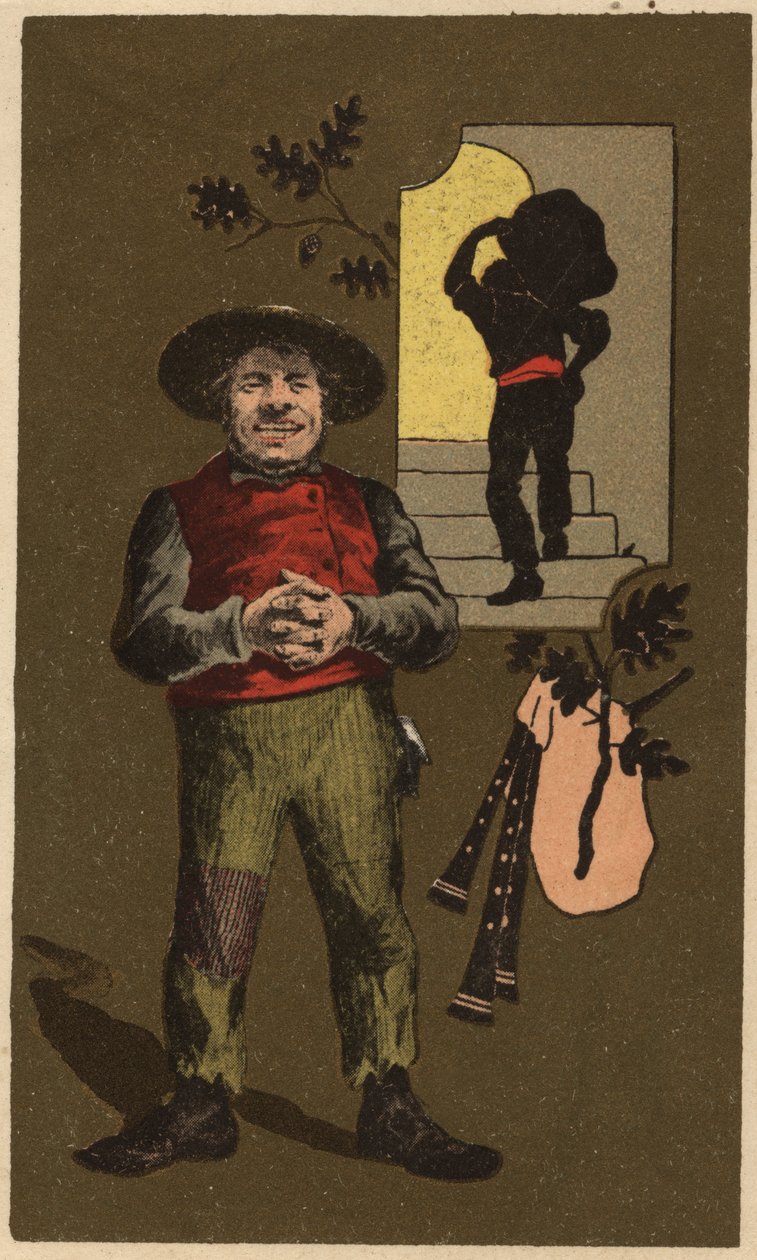 Anonim kromolitografi, 19. yüzyılın sonlarında. by Unknown artist