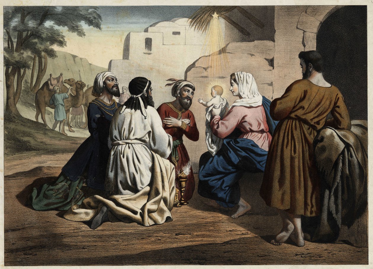 19. yüzyılın ortalarından anonim gravür. by Unknown artist