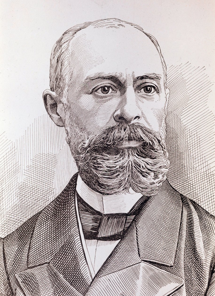 Antoine-Henri Becquerel, Fransız fizikçi (Gravür) by Unknown artist