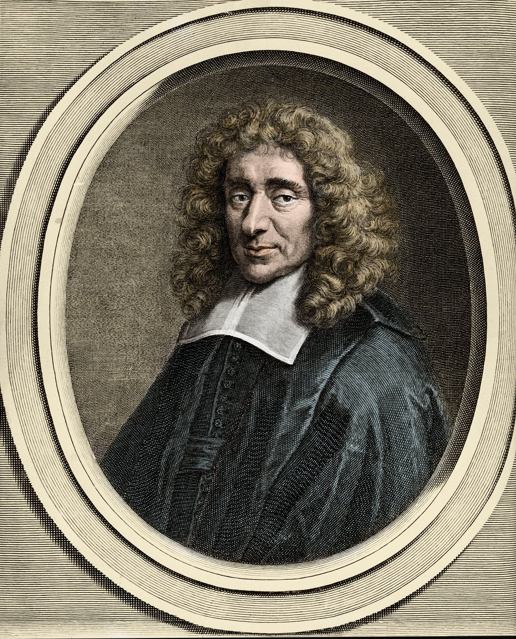 Antoine Furetiere (1619-1688), İngiliz gramer yazarı - by Unknown artist