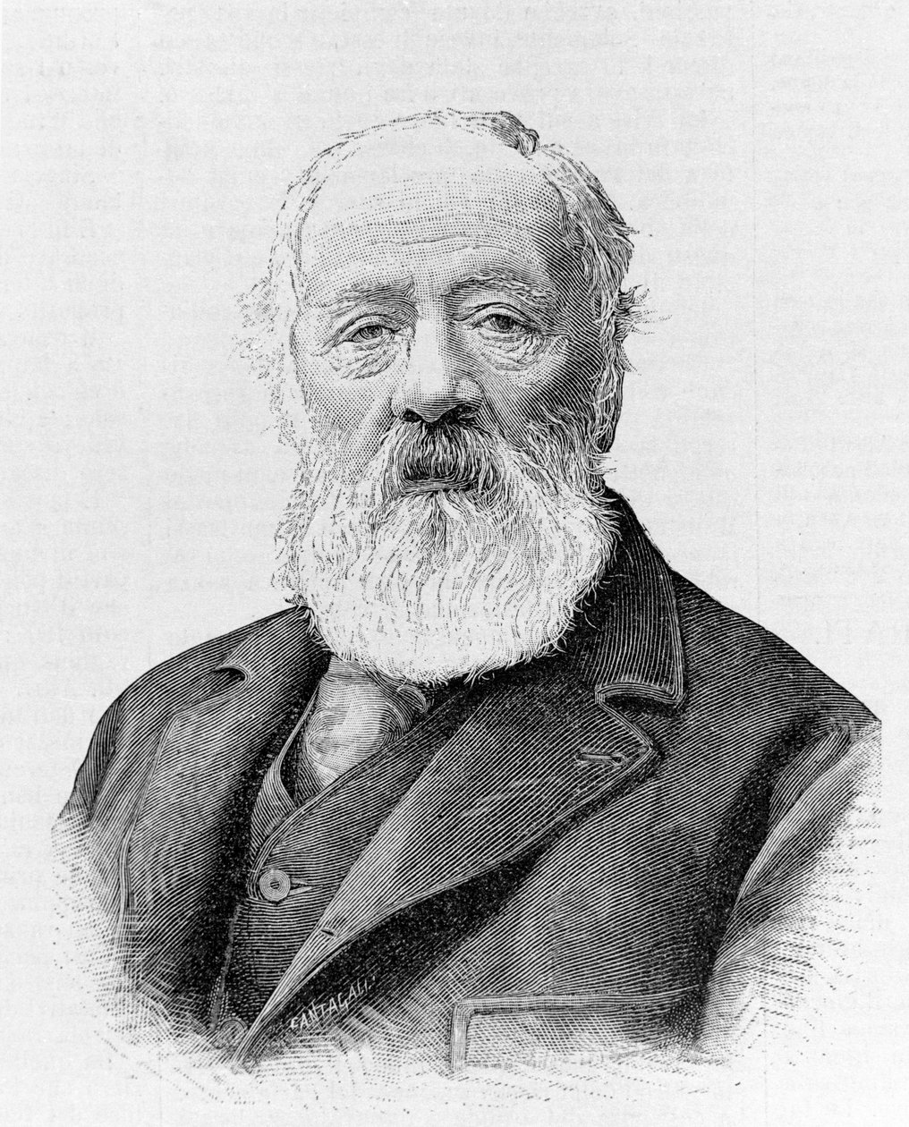 Antonio Meucci, sesli telgrafın mucidi. by Unknown artist