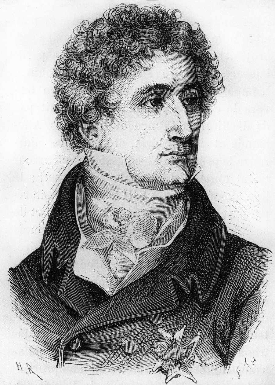 Armand Emmanuel du Plessis (1766-1822), Richelieu Dükü, Fransız politikacı. by Unknown artist