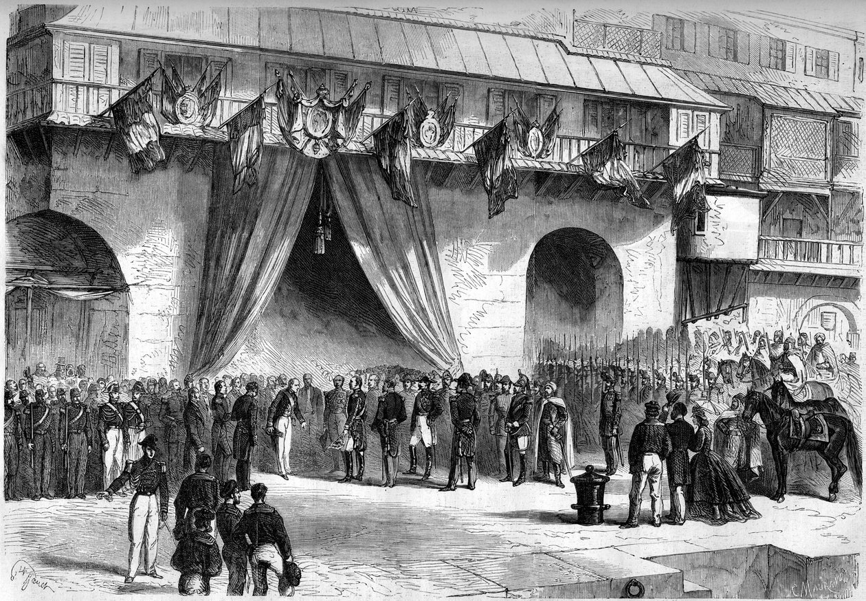 Cezayir genel valisi olarak atanan Mac-Mahon (Mac Mahon) (1808-1893) mareşali tarafından 19 Eylül 1864