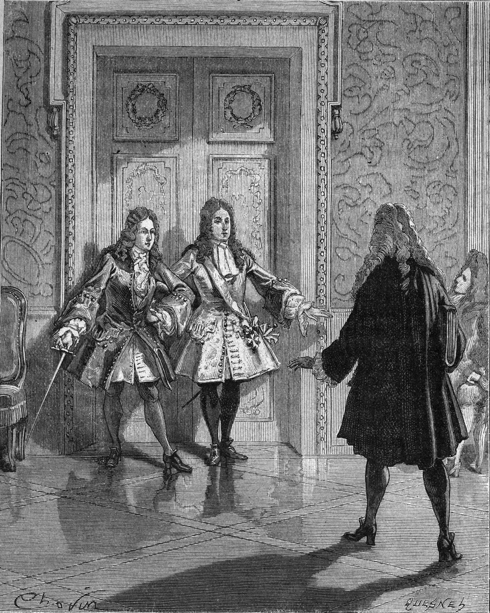 Ağustos 1718: Saint Simon (Saint-Simon) (Louis de Rouvroy, Duke of) (1675-1755), Maine Dükü