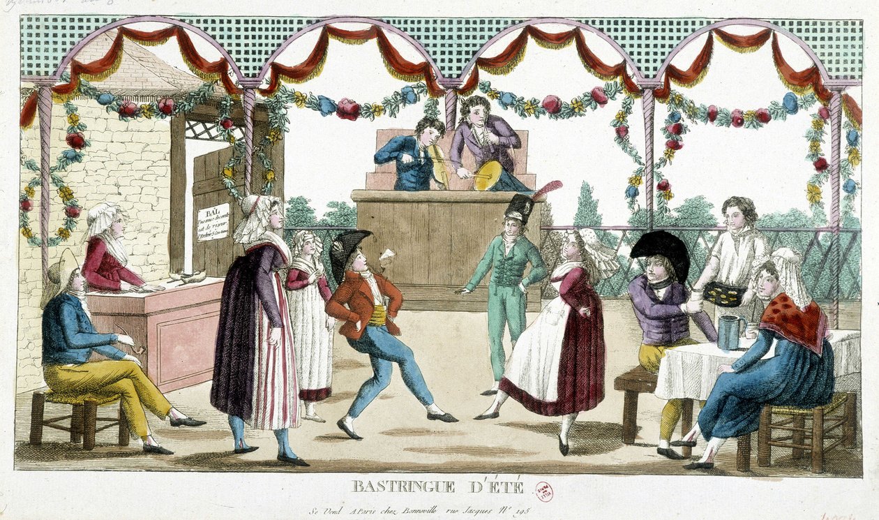 Top: Yaz bastringue, n.d., 18. yüzyılın sonları by Unknown artist