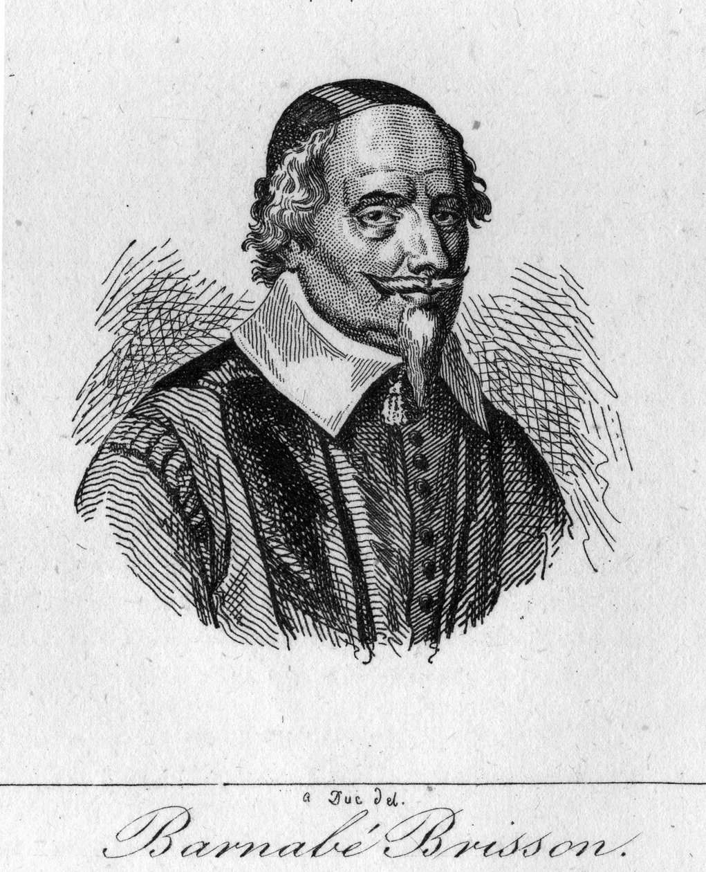 Barnabé Brisson, Fransız Yargıç 1530-1591 by Unknown artist