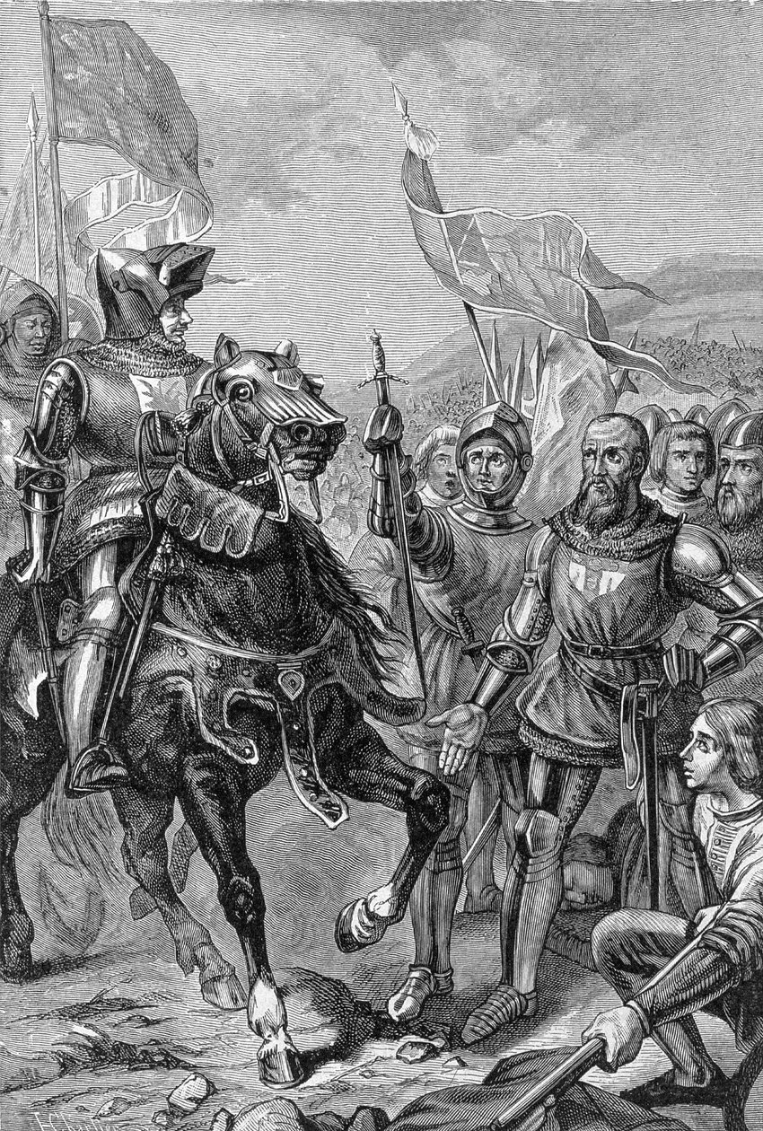 Cocherel Muharebesi (bugün Houlbec-Cocherel, Evreux yakınlarında), 16 Mayıs by Unknown artist