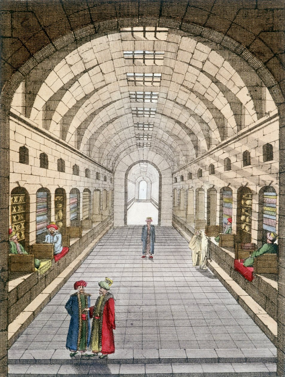 Tunus, Tunus Bazar (çarşı). by Unknown artist