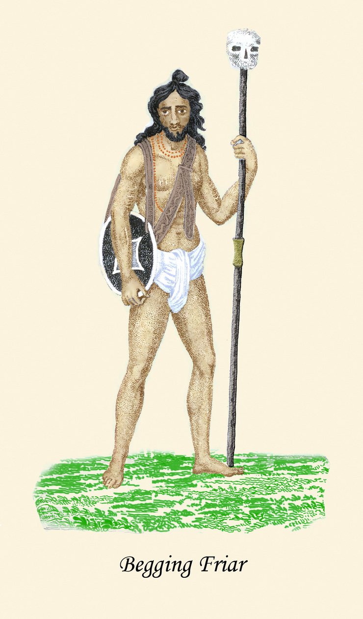 Dilenci Keşiş by Unknown Artist