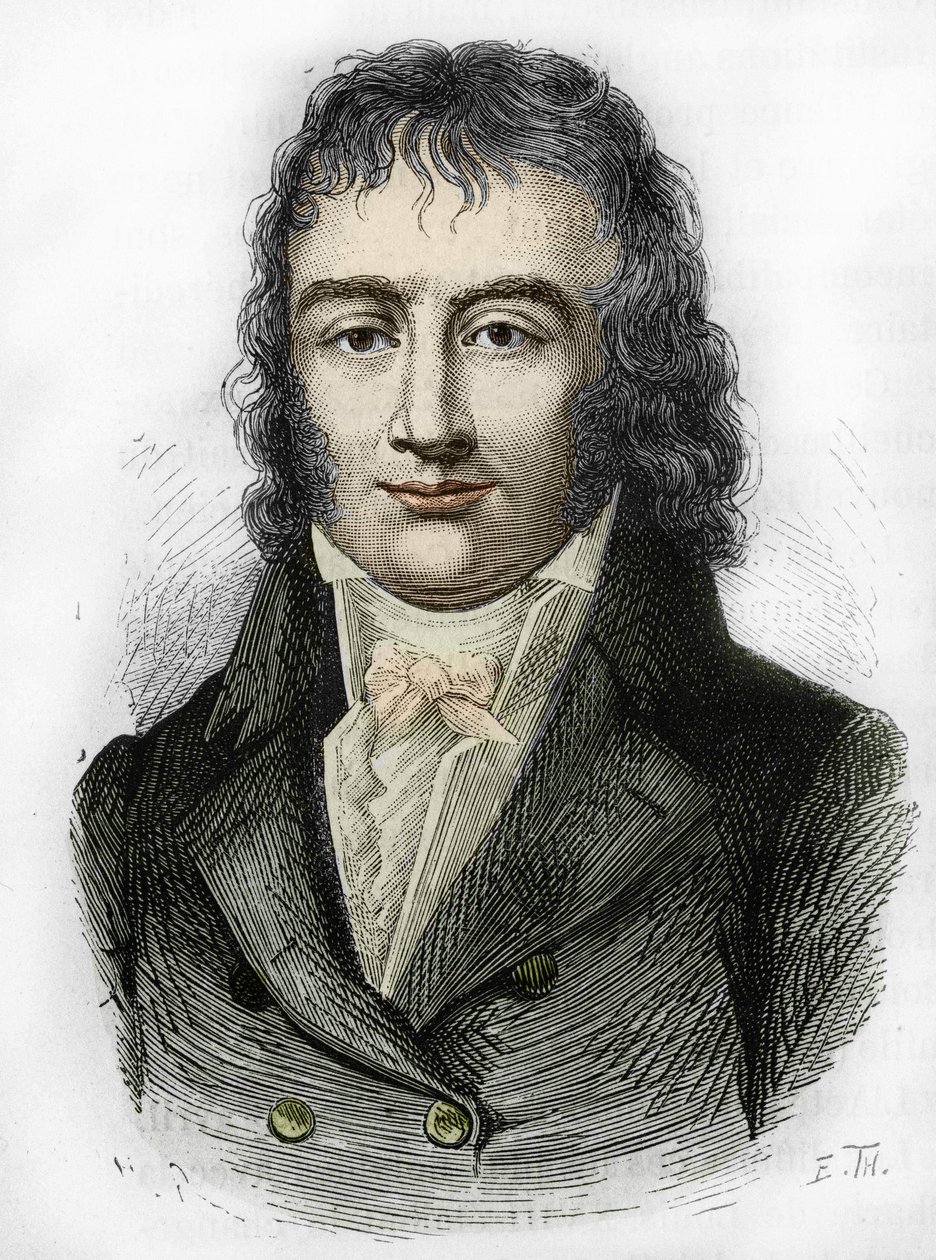 Benjamin Constant, Fransız politikacı ve İsviçre asıllı yazar (1767 - 1830) by Unknown artist