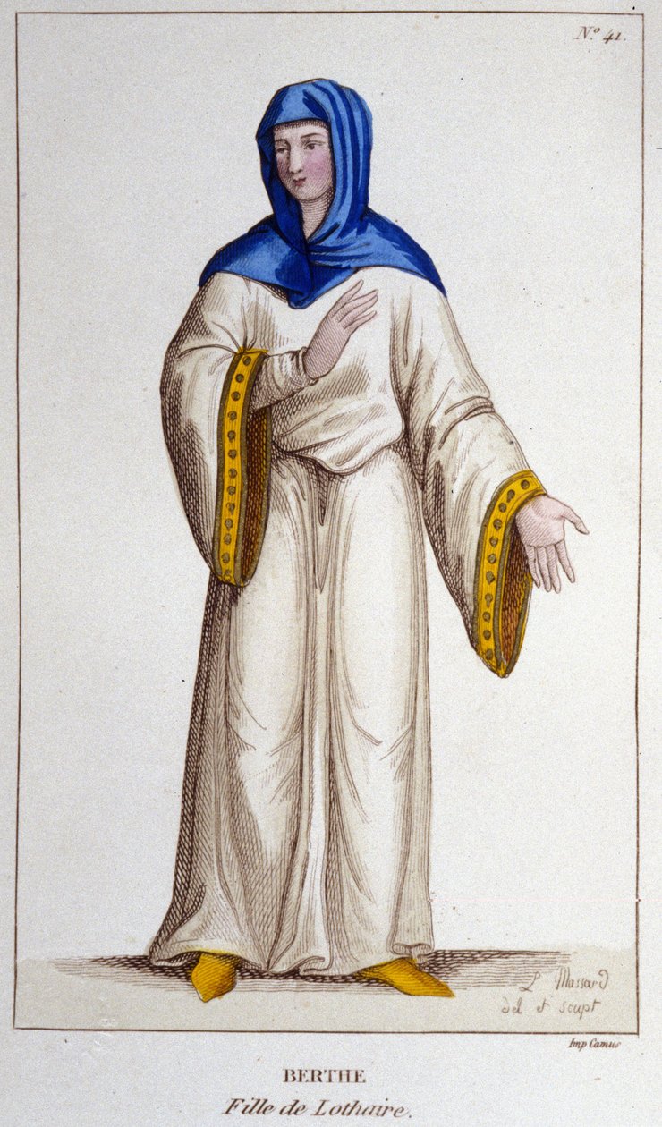 Berthe, Lotharingia Kralı II. Lotharia
