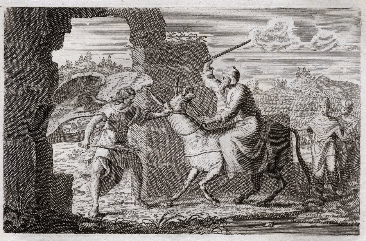 Royaumont İncili, Eski Ahit: Balaam. Sahte Peygamber Balam, Tanrı