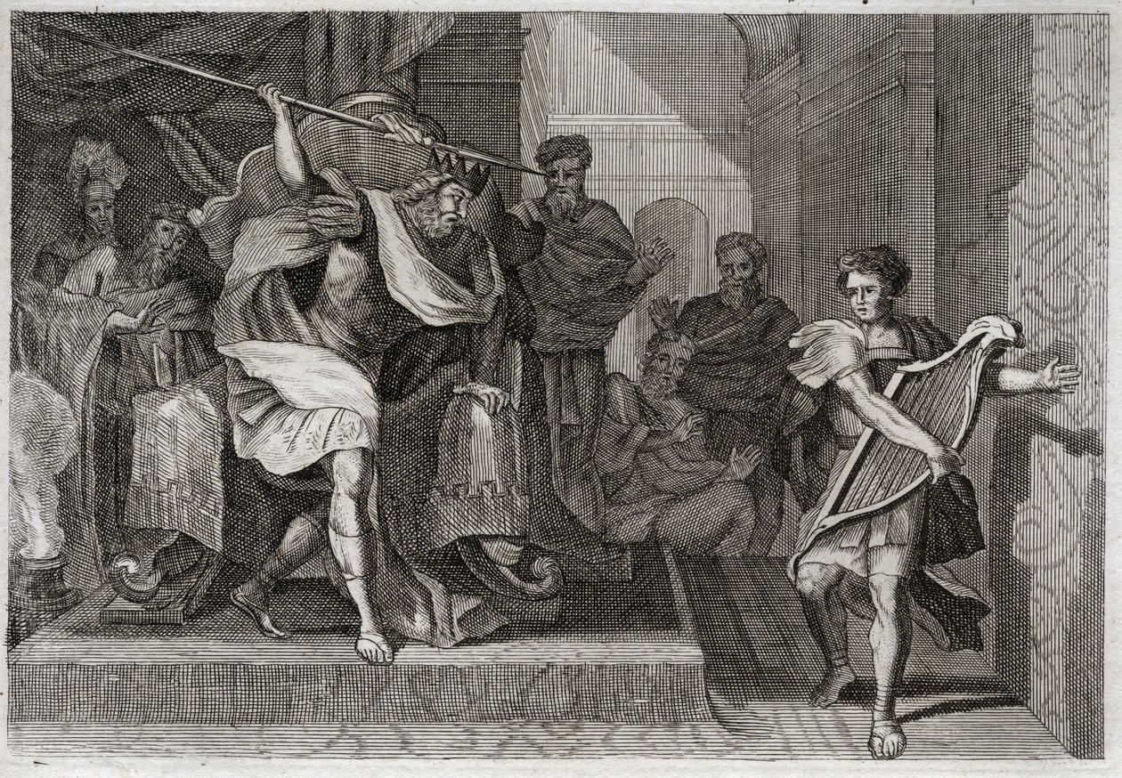 Royaumont İncili, Eski Ahit: Saul, David