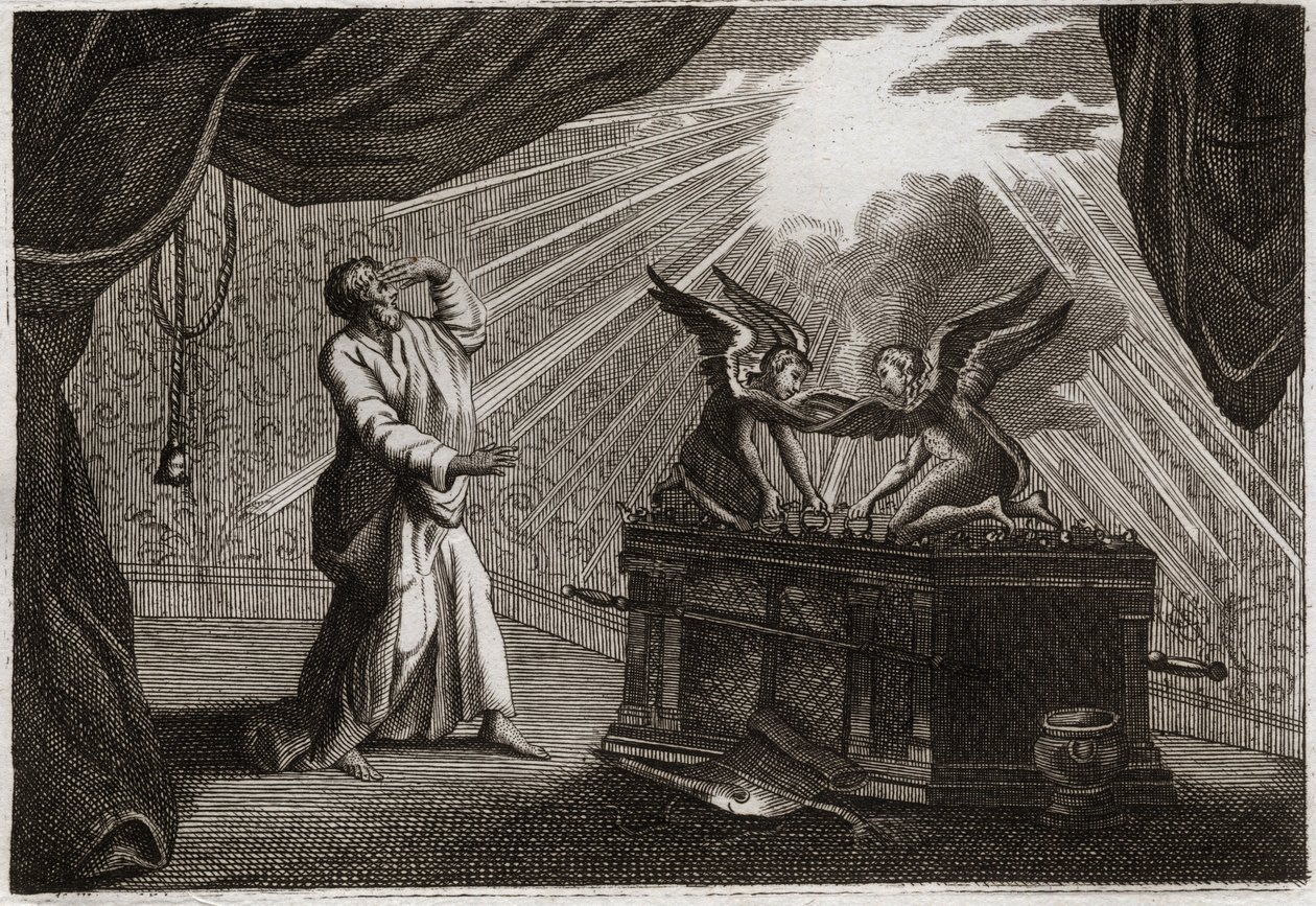 Royaumont İncili, Eski Ahit: Ahit Sandığı. Ark Figürü. 1811