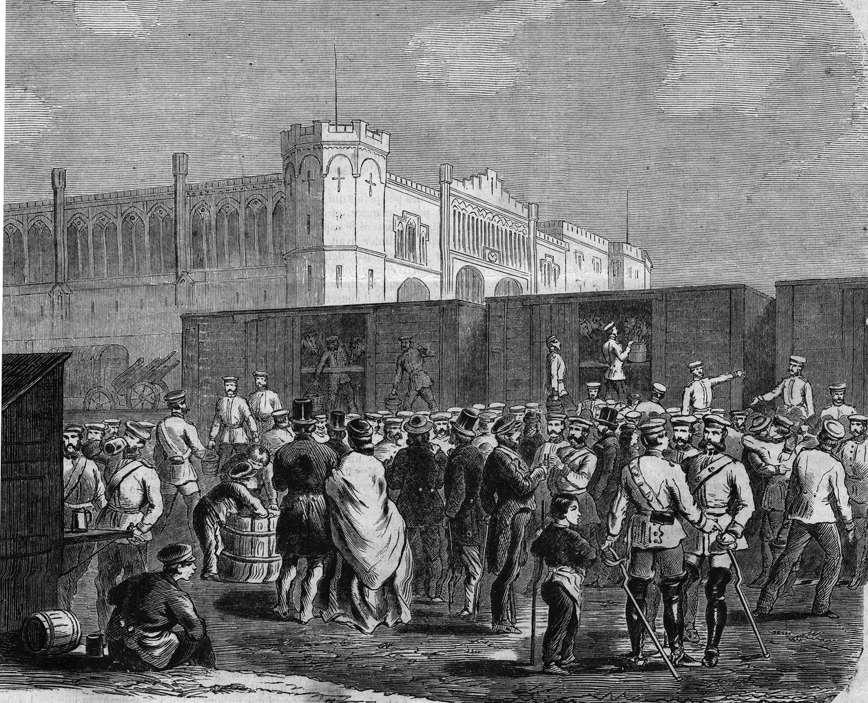 Breslau (veya Wroclaw), Prusya Muhafızlarının zırhlıları 1866