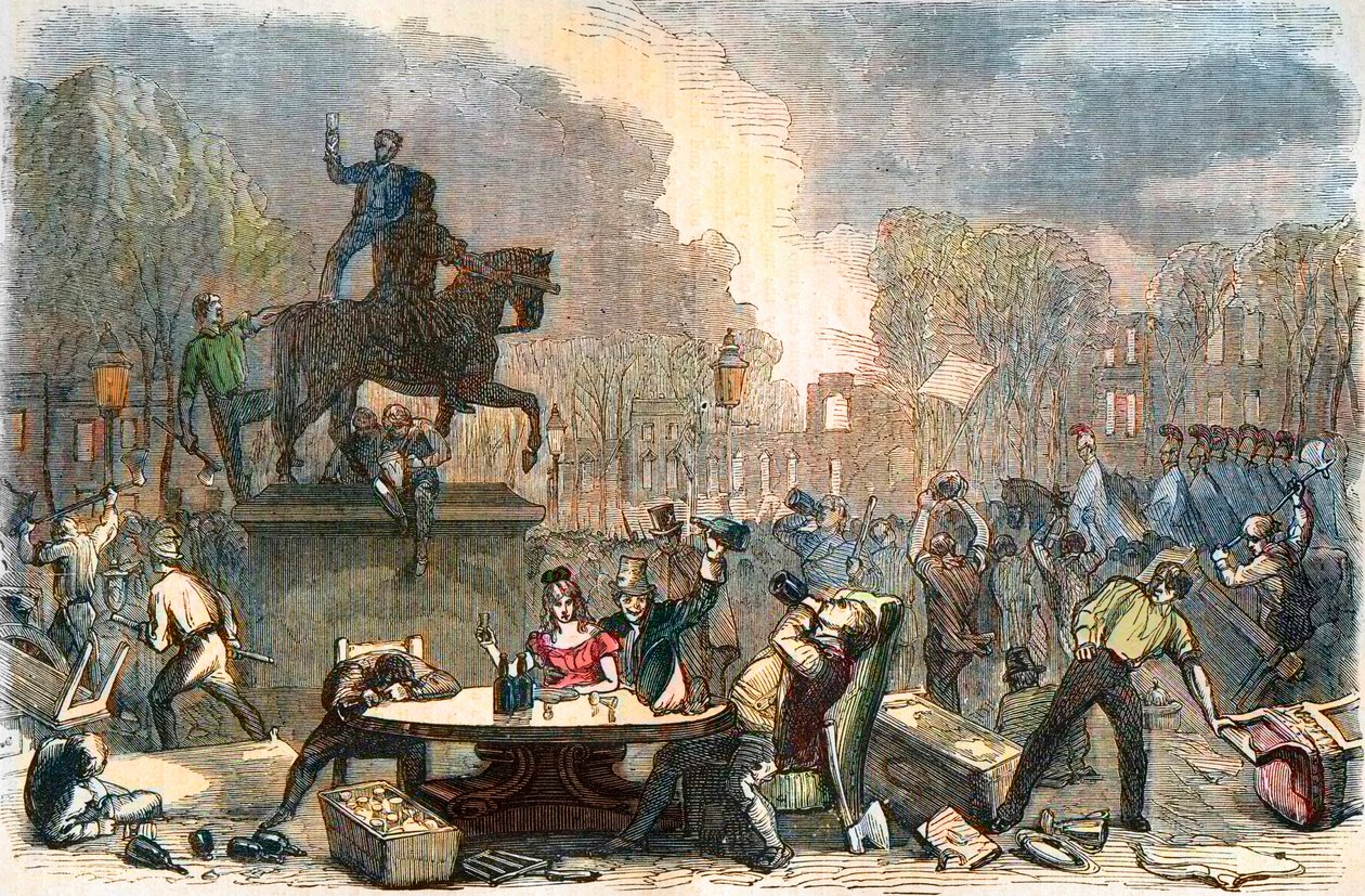 Bristol İsyanları by Unknown artist
