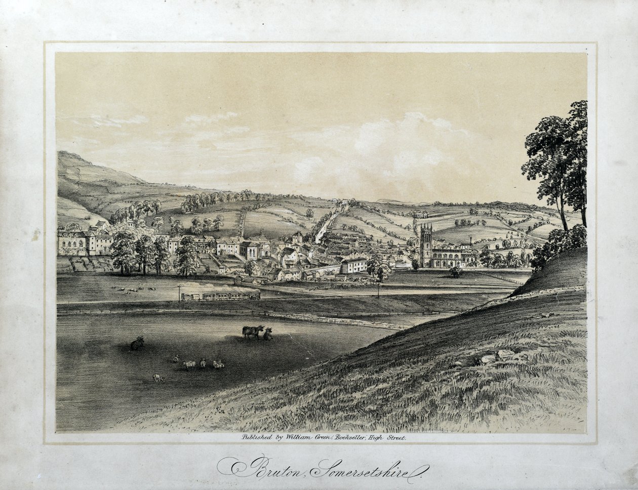 Bruton, Somersetshire by Unknown artist