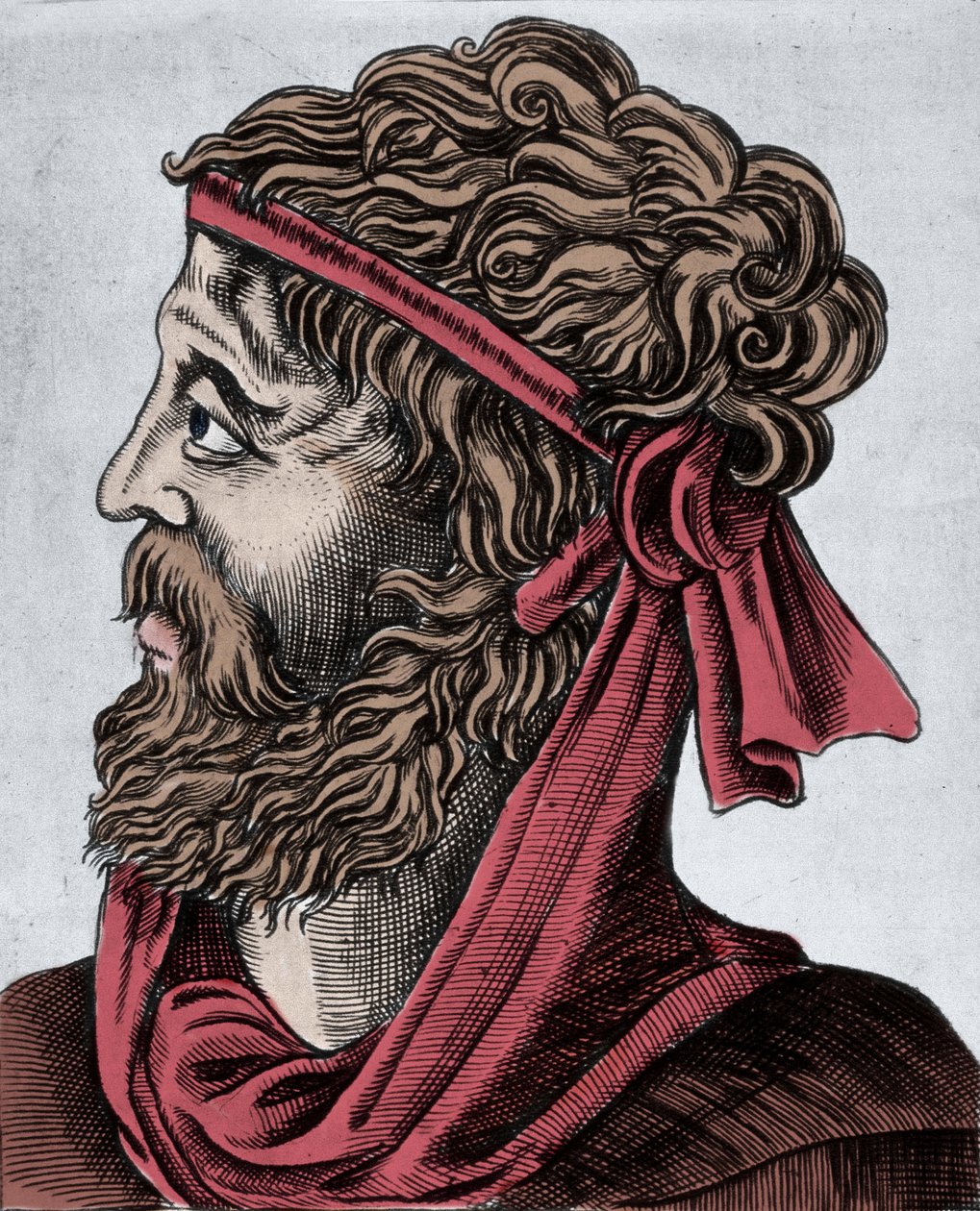 Catullus olarak bilinen Caius Valerius Catullus by Unknown artist