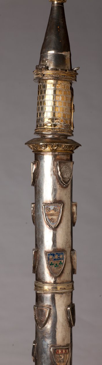 Şamdan (?), gümüşçülük, detay by Unknown artist