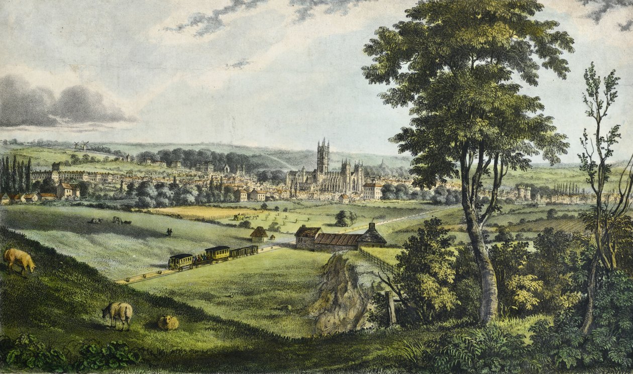 Demiryolundan Canterbury by Unknown artist