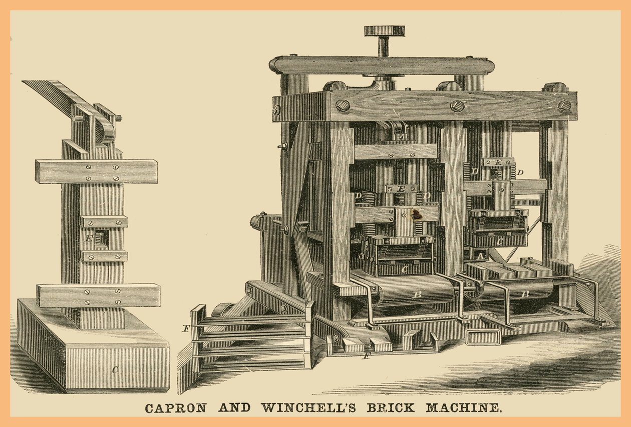 Capron - Winchells Tuğla Makinesi by Unknown Artist
