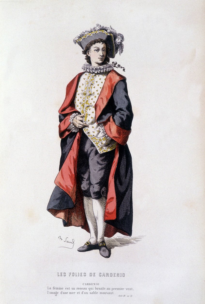Cardenio, Edouard Fournier tarafından "" Moliere