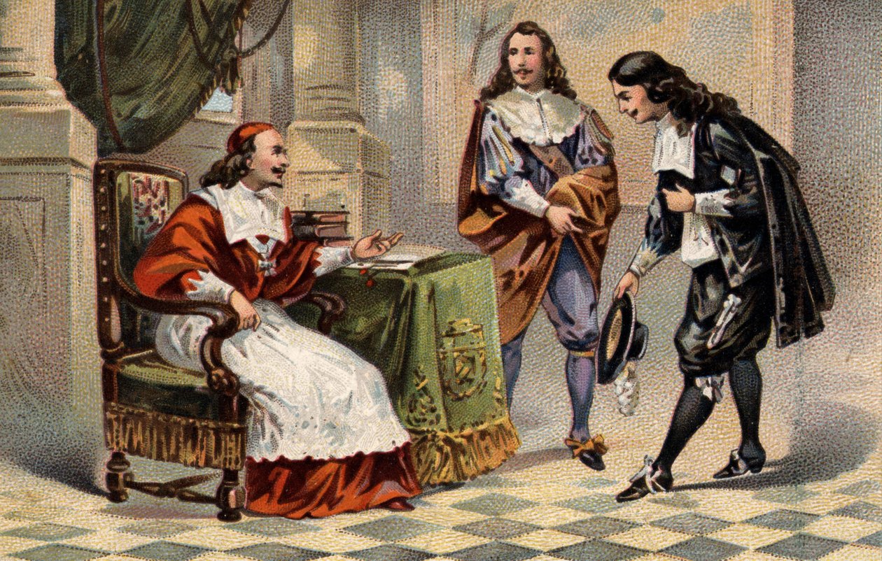 Kardinal Jules Mazarin (Giulio Raimondo Mazzarino veya Mazarino) (1602-1661) Vaftizci Yahya (Jean-Baptiste) Colbert