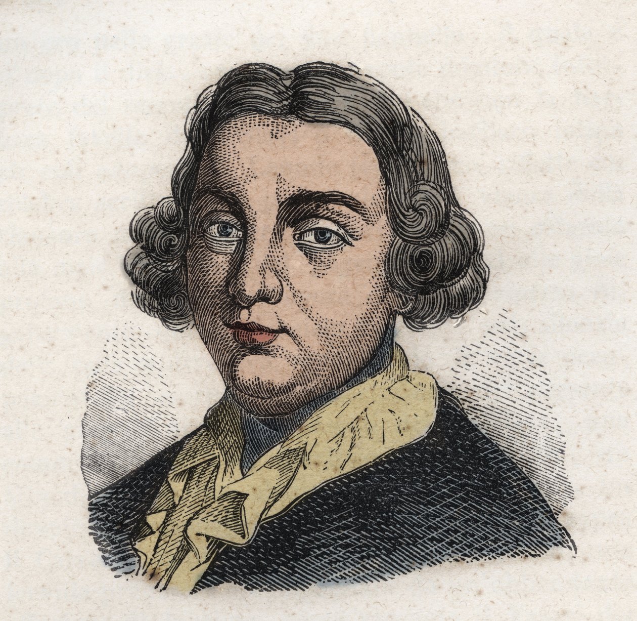 Carlo Goldoni (1707-1793), İtalyan oyun yazarı by Unknown artist