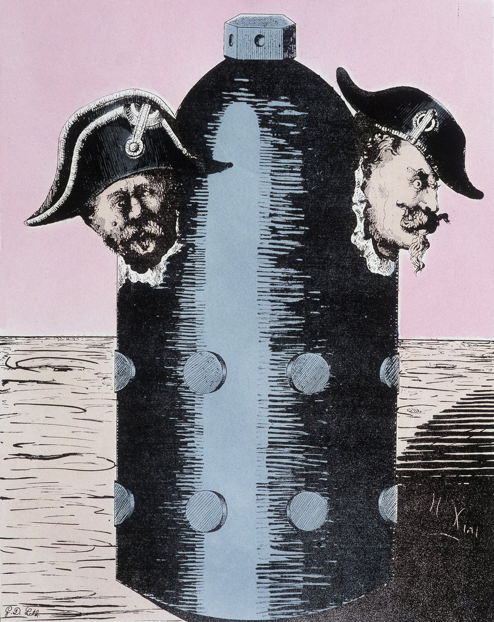 Paris Komünü üzerine karikatür: “Parislilerin Paskalya Yumurtaları” 1871 yılı. by Unknown artist