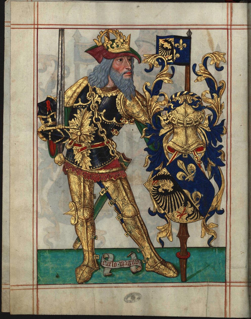 Charlemagne (742-814) - Büyük Charles (Ameiro-Mor