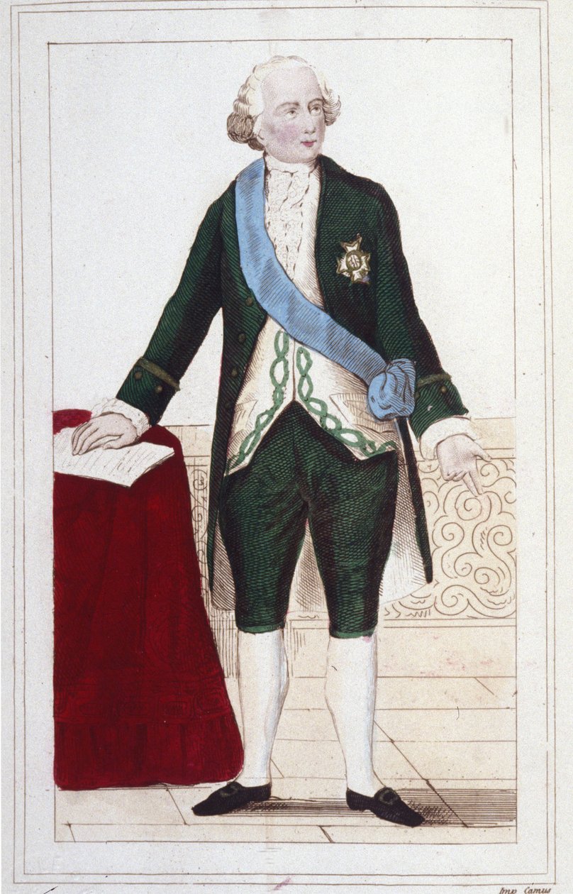 Charles Gravier, Vergennes Kontu (1719-1787), Fransız devlet adamı ve diplomat. by Unknown artist