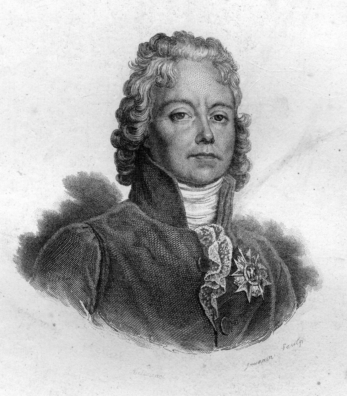 Charles Maurice de Talleyrand Périgord (1754-1838), Fransız politikacı. 19. yüzyıl gravürü by Unknown artist