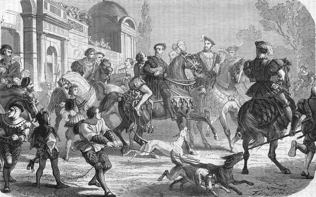 Charles V (1500-1558), Francois 1