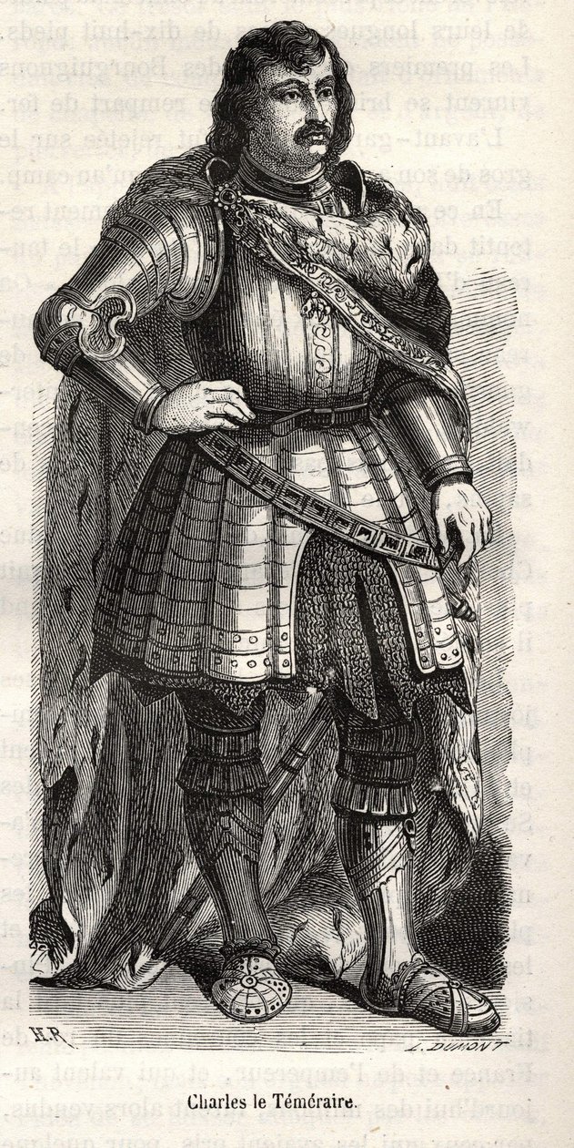 Cesur Charles (1433-1477), Burgonya Dükü. by Unknown artist