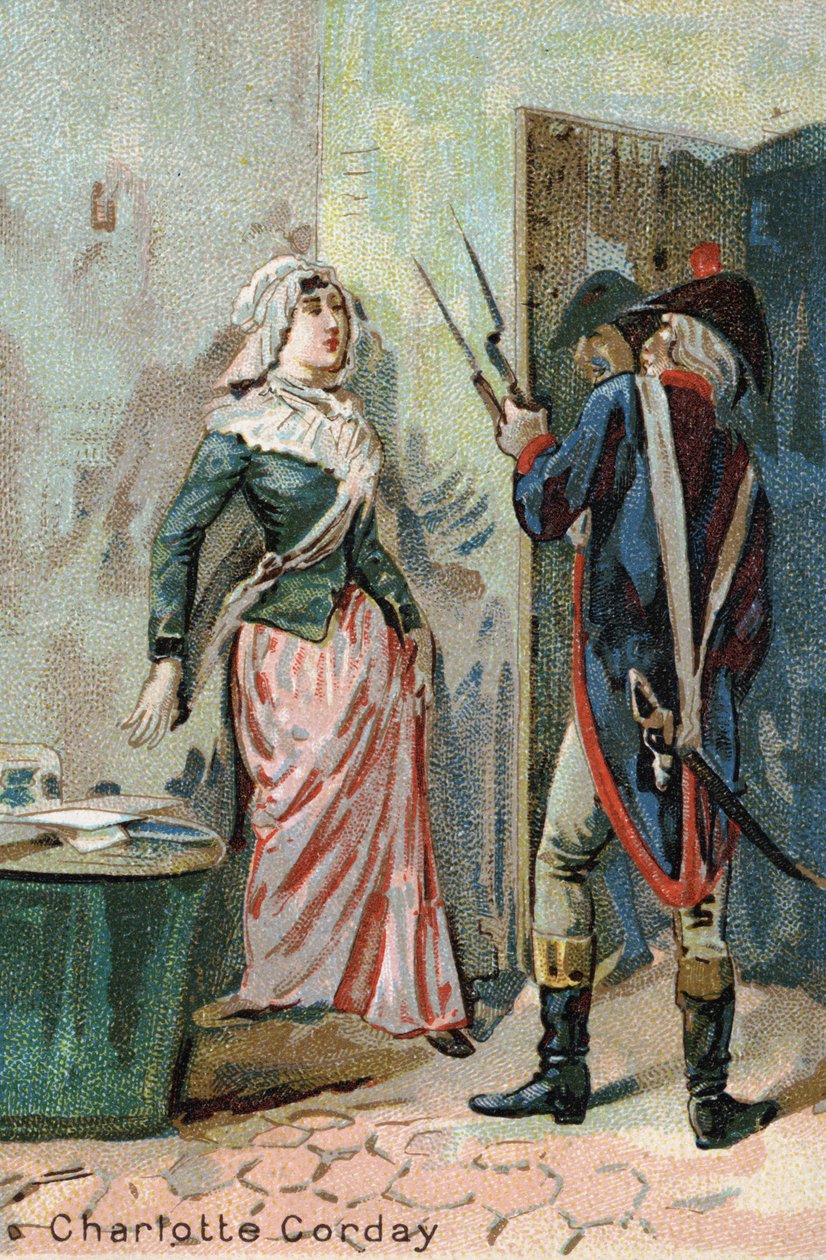Charlotte Corday (1768 - 1793) Marat