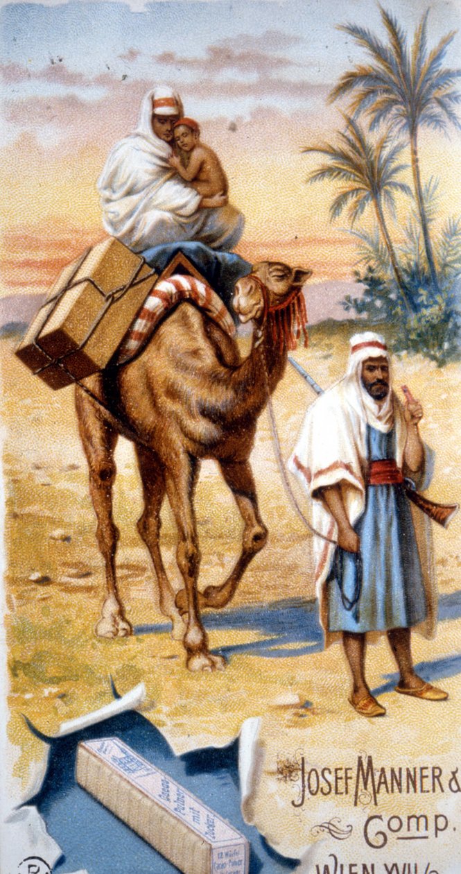 Çikolata reklamı “” Josef Manner & Gomp, Viyana””. by Unknown artist
