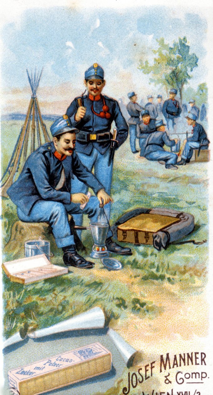 Çikolata reklamı “” Josef Manner & Gomp, Viyana””. by Unknown artist