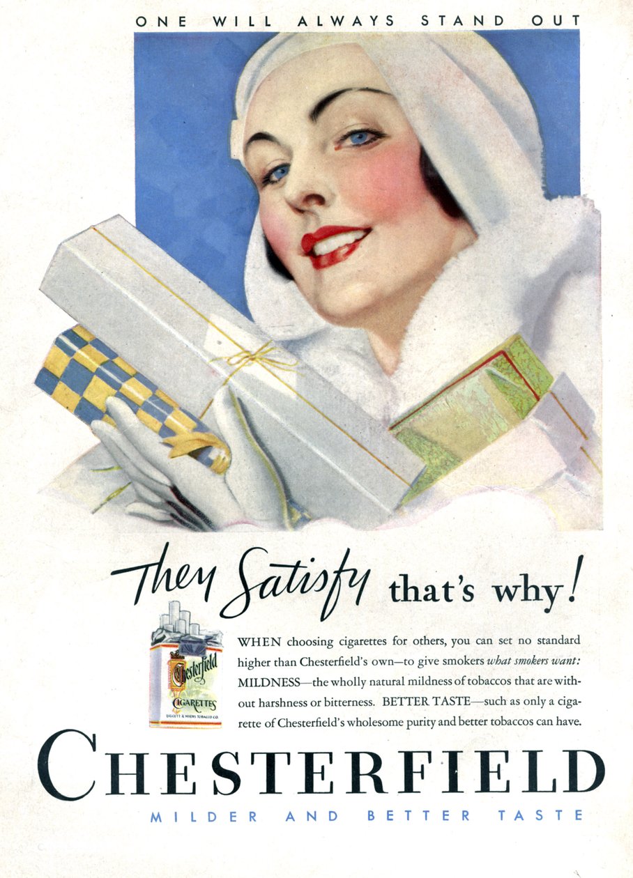 Sigara Chesterfield by Unknown Artist