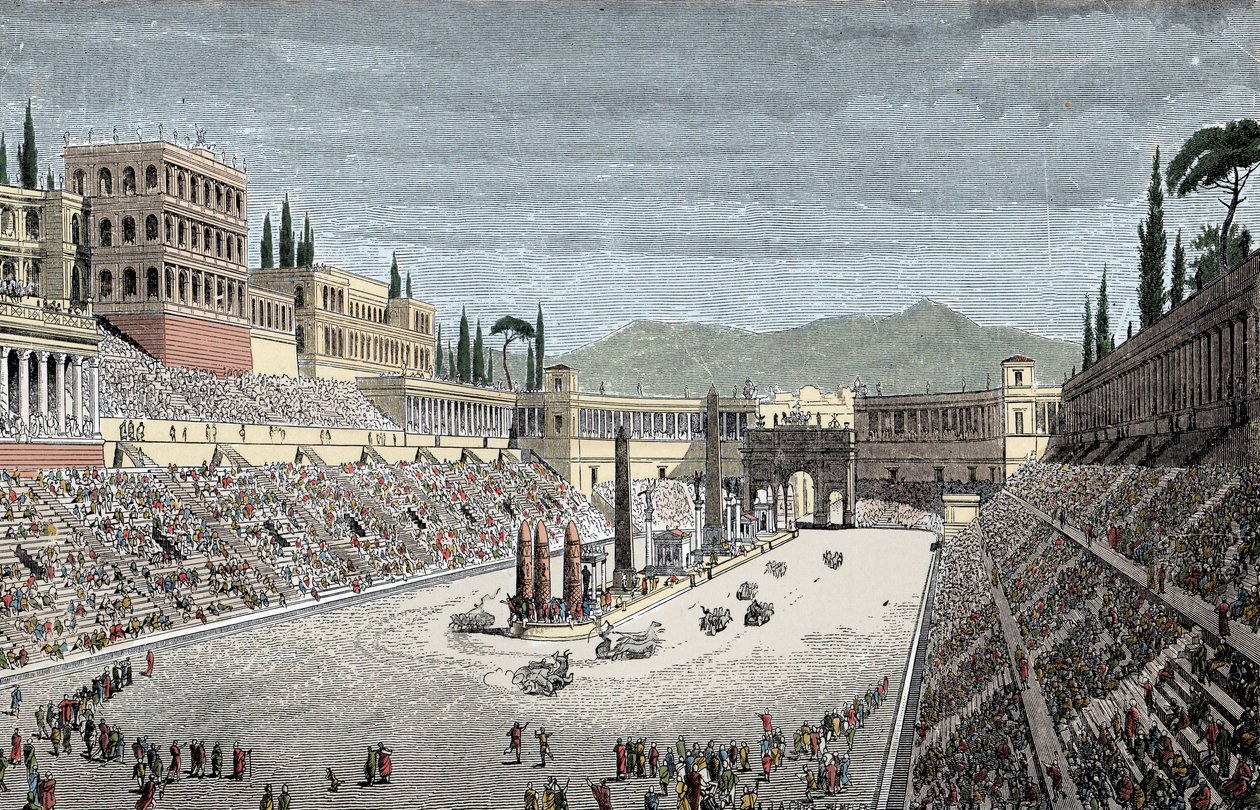 Circus Maximus - Büyük sirk veya sirk Maxime, Roma