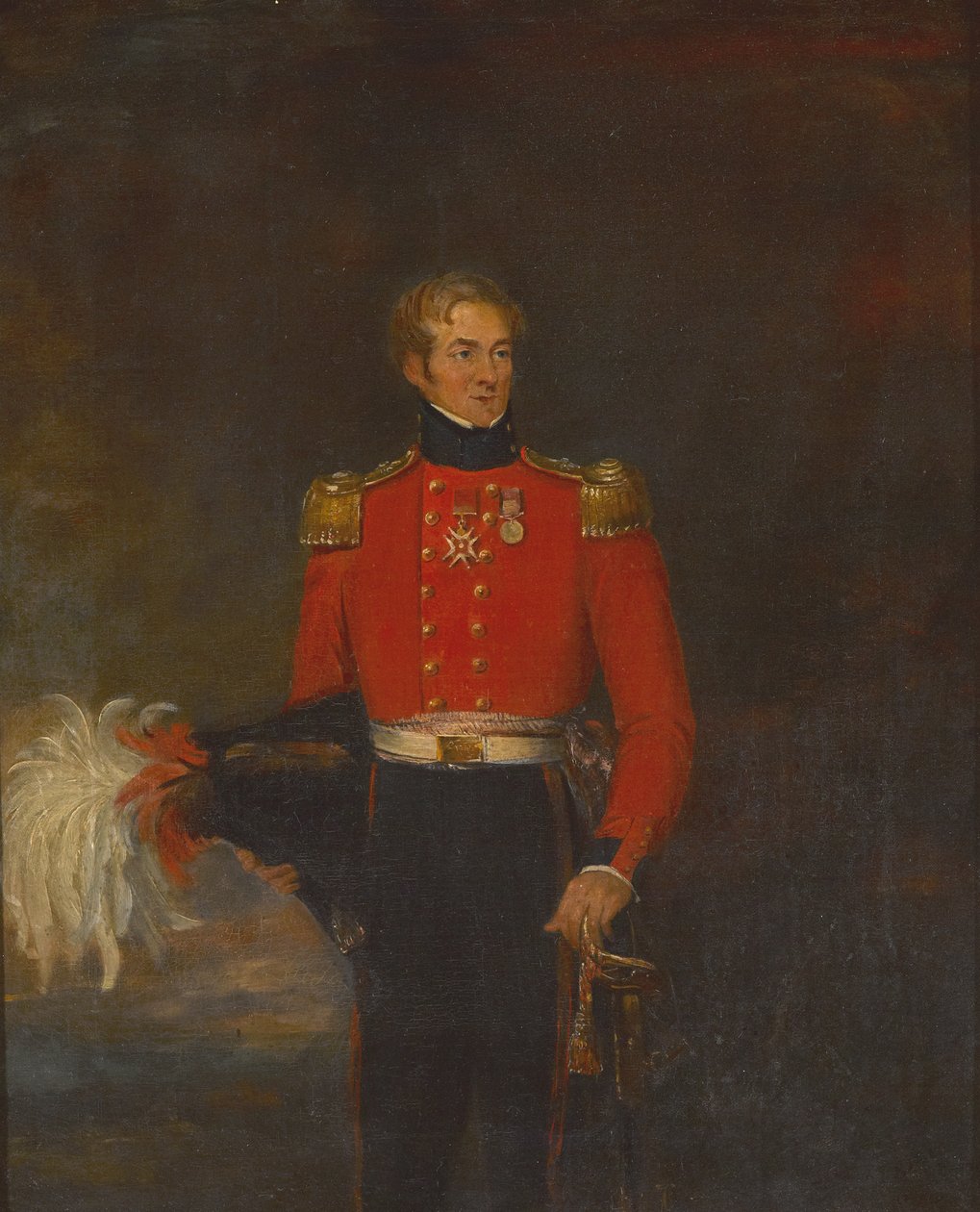 Albay Sir Richard Llewellyn, 28. Ayak Alayı, 1835 dolaylarında by Unknown