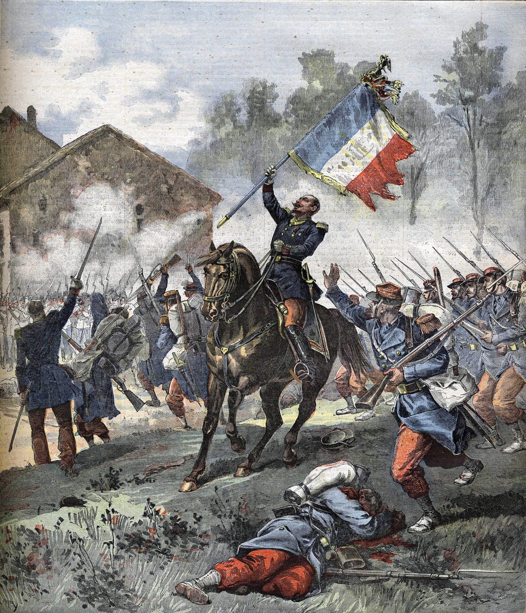 Albay de Malleville, 24 Haziran 1859