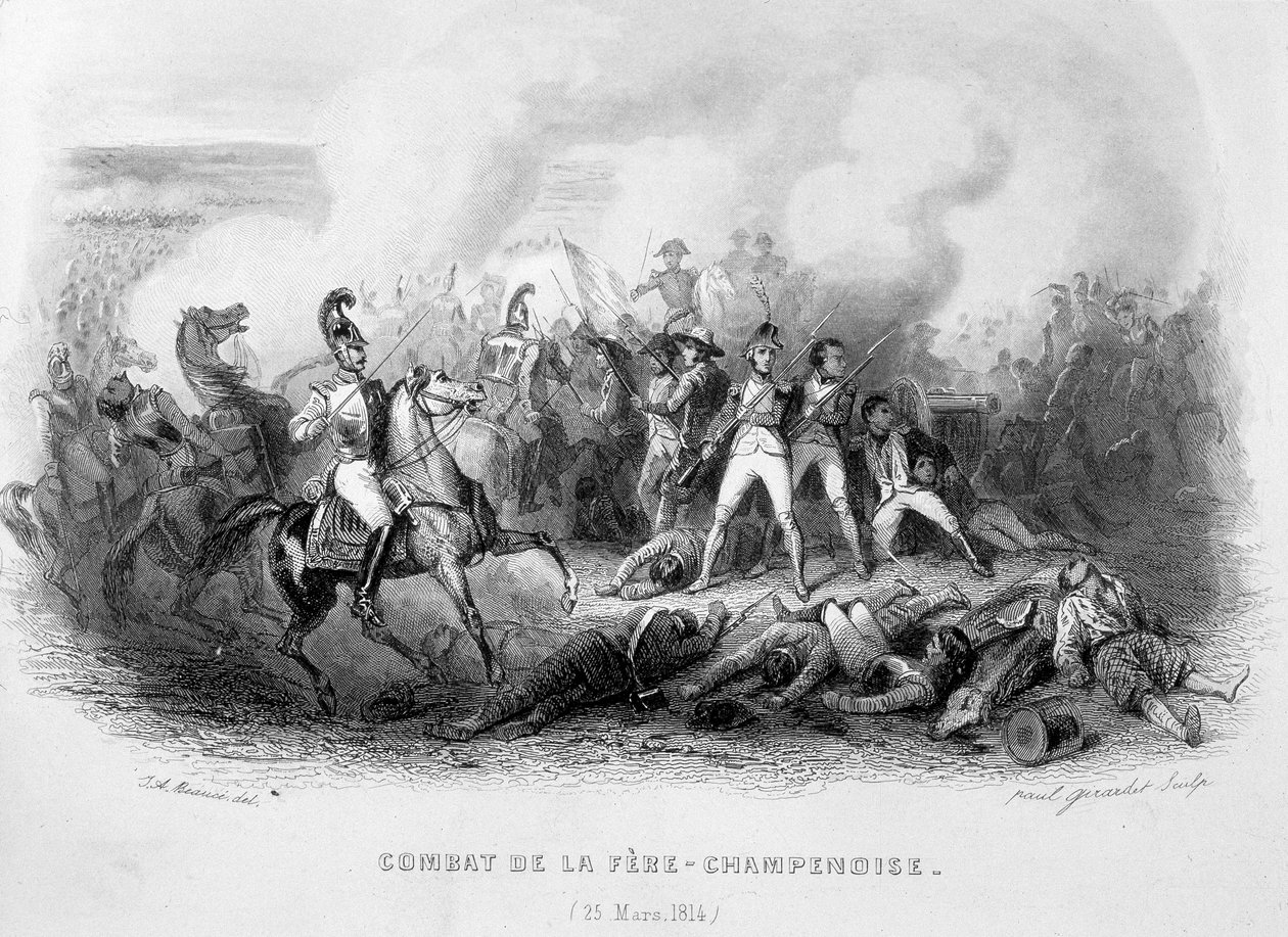 Fère-Champenoise Savaşı (25 Mart by Unknown artist